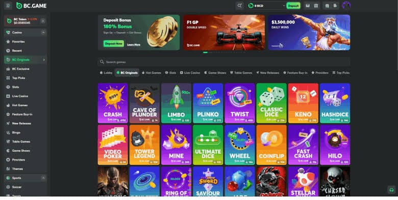BC.Game Casino and Sportsbook A Comprehensive Review